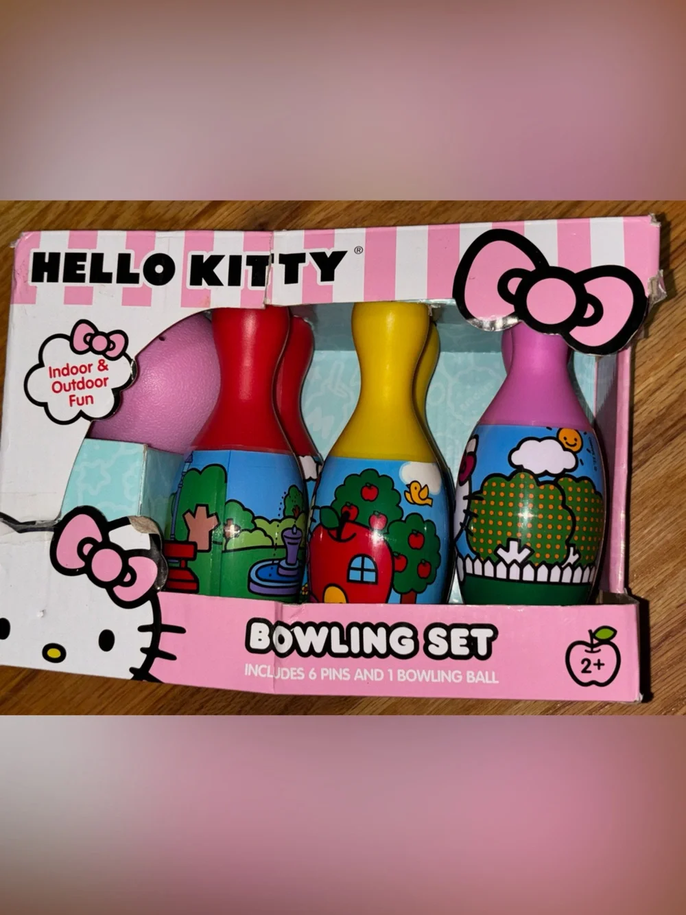Sanrio Hello Kitty Kids Bowling Set - NEW